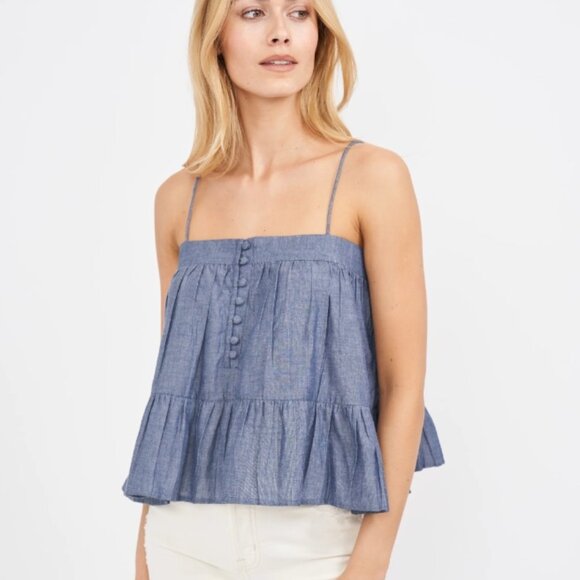Marea Jenna Top - Chambray - Picture 1 of 1